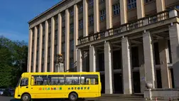 Új iskolabuszokat kaptak a kárpátaljai kistérségek