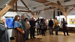 Tárlatmegnyitó a Munkácsy Mihály Magyar Házban - A Kárpátok Művészetéért és Kultúrájáért Egyesület alkotóinak sokszínű világa