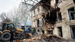 Legalább három ember életét vesztette, és többen megsérültek az orosz támadások következtében Fotó: AFP