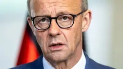 Friedrich Merz német kancellár Fotó: dpa Picture-Alliance via AFP