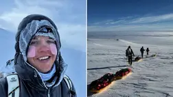 A kárpátaljai Mihajlo Perehanya meghódította az Antarktisz legmagasabb csúcsát