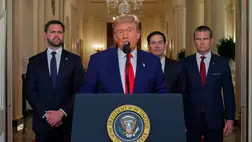 Donald Trump 2025. június 21-én Fotó: Bloomberg / Getty Images Hungary