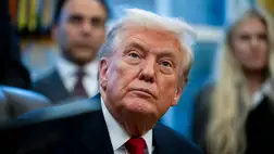 Donald Trump 2025. november 10-én. Fotó: Craig Hudson / Politico / Bloomberg / Getty Images