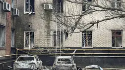 Egy orosz dróntámadás helyszíne Dnyipro, Ukrajnában 2025. november 18-án Fotó: Mykhailo Moskalenko / Reuters