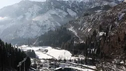 A Predazzo síugró stadion 2026 téli olimpia előtt, 2026. február 3-án. Fotó: Alex Pantling / Getty Images Hungary