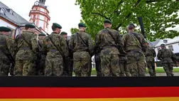 Katonák Németországban 2025. május 8-án Fotó: Martin Schutt / picture alliance / Getty Images Hungary