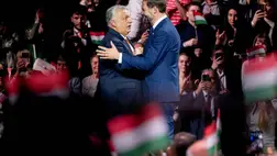 Orbán Viktor és J. D. Vance 2026. április 7-én Fotó: Szollár Zsófi / Index