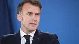 Emmanuel Macron 2026. június 19-én. Fotó: Thierry Monasse / Getty Images Hungary