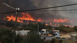 Erdőtűz Almería tartománban 2026. július 10-én. Fotó: Violeta Santos Moura / Reuters
