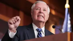  Lindsey Graham 2026. április 27-én. Fotó: Heather Diehl / Getty Images