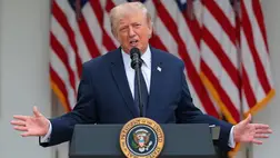 Donald Trump 2026. július 6-án. Fotó:  Anna Moneymaker / Getty images