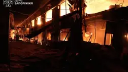 Orosz légitámadás következményei. Illusztráció. Fotó: Facebook