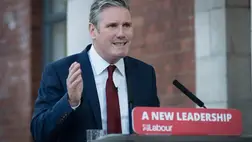 Sir Keir Starmer brit miniszterelnök. fotó: MTI