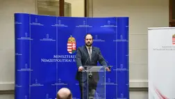 Nacsa Lőrinc, a Miniszterelnökség nemzetpolitikáért felelős államtitkára
