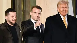Az USA hivatalosan is Ukrajna mellé állt – Macron. (Getty Image)
