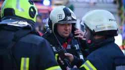 A helyszínen a katasztrófavédelemi munkatársai dolgoznak. Fotó: facebook.com/DSNSCV