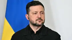 Volodimir Zelenszkij ukrán elnök. Fotó: Getty Images