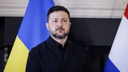 Volodimir Zelenszkij ukrán elnök. Fotó: Getty Images