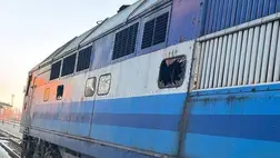 Orosz dróntámadás érte a Kijev-Szumi vonatot 200 utassal. Fotó: Олексій Кулеба