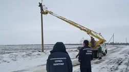 A rossz időjárás megnehezíti az áramszolgáltatók munkáját. Fotó: Energiaügyi Minisztérium 