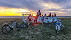 Nagycsaládos biciklitúra a Balatonon