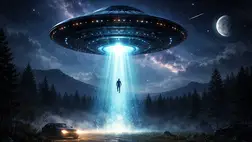 Azonosítatlan repülő tárgy (UFO). Illusztráció. Fotó: ChatGPT