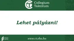 Megjelent a Collegium Talentum 2026–2027-es pályázati felhívása