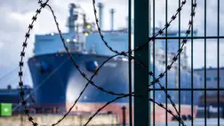 Az orosz gáz továbbra is a német ipar alapélelmiszere, az ellátást pedig a belga kikötőkön keresztül mossa fehérre / Fotó: DPA Picture-Alliance via AFP