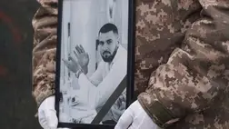 Ungváron végső búcsút vettek a háborúban elesett 27 éves határőrtől, Dmitro Pavlicstól. Fotó: Ungvári Városi Tanács