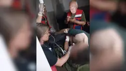 Utcai bántalmazás Kárpátalján: súlyos sérülésekkel került kórházba egy férfi. Fotó: facebook.com/103zakarpat