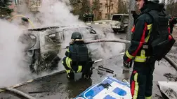 Nincs menekvés a drónok elől: brutális orosz támadás érte Ukrajnát  Fotó: AFP