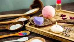 Mézeskalácsos bőrszépítő fürdőbomba házilag