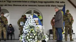 Gáton végső búcsút vettek Komóci György védőtől, aki 2025. május 6-án vesztette életét Fotó: FB/PublicPageBabjak