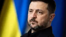 Volodimir Zelenszkij ukrán elnök. Fotó: Getty Images