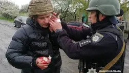 Gránátrobbanás Dnyipropetrovszk megyében – öt rendőr megsérült. Fotó: Ukrán Nemzeti Rendőrség