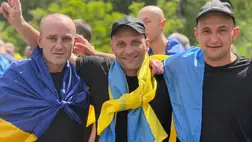 Újabb fogolycsere: 185 katona és egy civil tért vissza Ukrajnába. Fotó: https://t.me/V_Zelenskiy_official