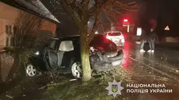 Ittas sofőr okozott balesetet Bustyaházán, majd bujkált a hatóságok elől. Fotó: Ukrán Nemzeti Rendőrség