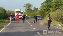 Halálos gázolás Sztrabicsovo közelében: 34 éves férfi vesztette életét. Fotó: Ukrán Nemzeti Rendőrség
