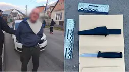 Halálos késelés Huszton – elfogták az elkövetőt. Fotó: Ukrán Nemzeti Rendőrség