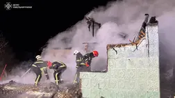 Tragédia Hmelnickij megyében: háztűzben halt meg egy anya és három kisgyermeke. Fotó: DSZNSZ