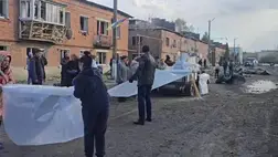 Óvodát ért orosz légicsapás Szumi megyében /Фото: ДСНС