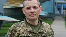 Jurij Ihnat, az ukrán légierő szóvivője. Fotó: armyinform.com.ua
