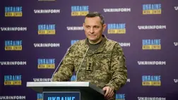 Jurij Ihnat ezredes, az ukrán fegyveres erők légierejének kommunikációs osztályvezetője