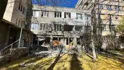 Az oroszok csapást mértek egy herszoni kórházra