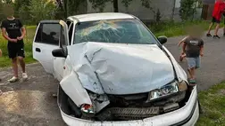 Súlyos baleset Kárpátalján: három gyermek és a sofőr is megsérült Babicsiban. Fotó: Kárpátaljai Mentőszolgálat