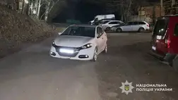 Ittas sofőr gázolt a Ungvári járásban, őrizetbe vették. Fotó: Ukrán Nemzeti Rendőrség