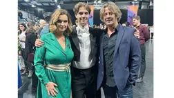 Janza Kata fia szőke herceg volt a szalagavatón