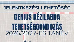 Jelentkezési lehetőség a GENIUS Kézilabda Tehetségpontokba 