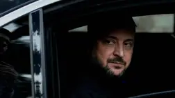 Volodimir Zelenszkij ukrán elnök Isztambulban 2026. április 4-én (Fotó: MTI/AP/Emrah Gürel)