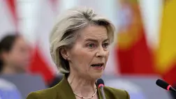 Ursula von der Leyen, az Európai Bizottság elnöke (Fotó: MTI/EPA/Ronald Wittek)